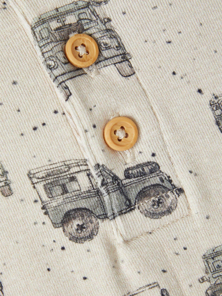 Baby Boy Rusty Car Romper