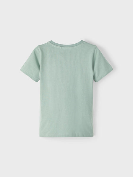 Boys Mini Iceberg Green Dino T-shirt