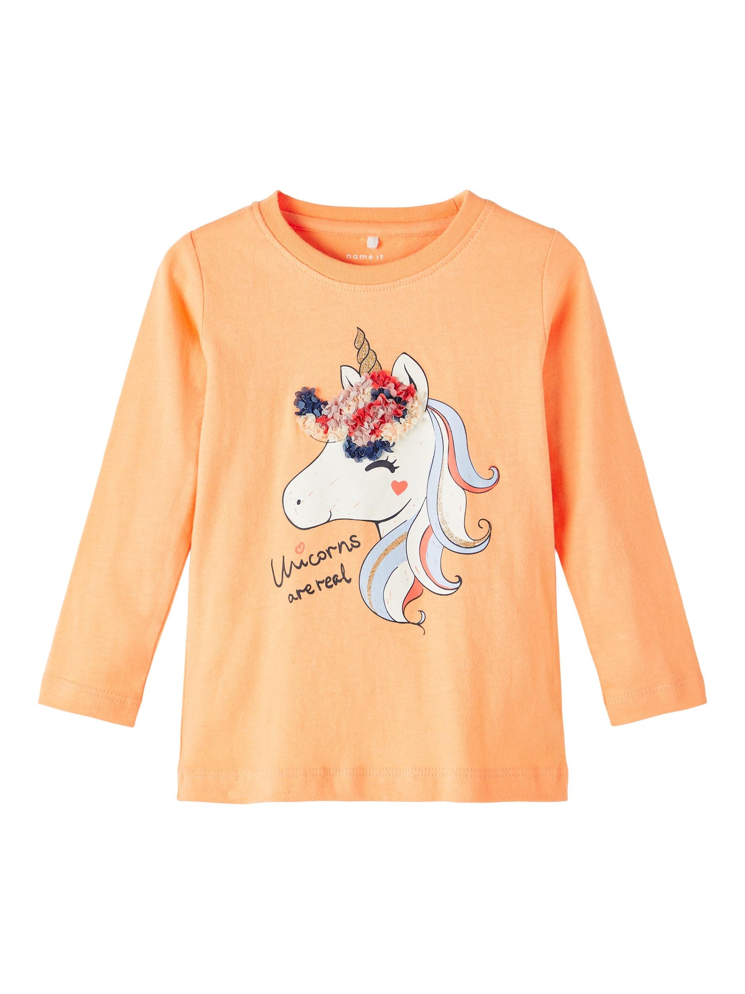 Girls Mini Unicorn Long Sleeve Top