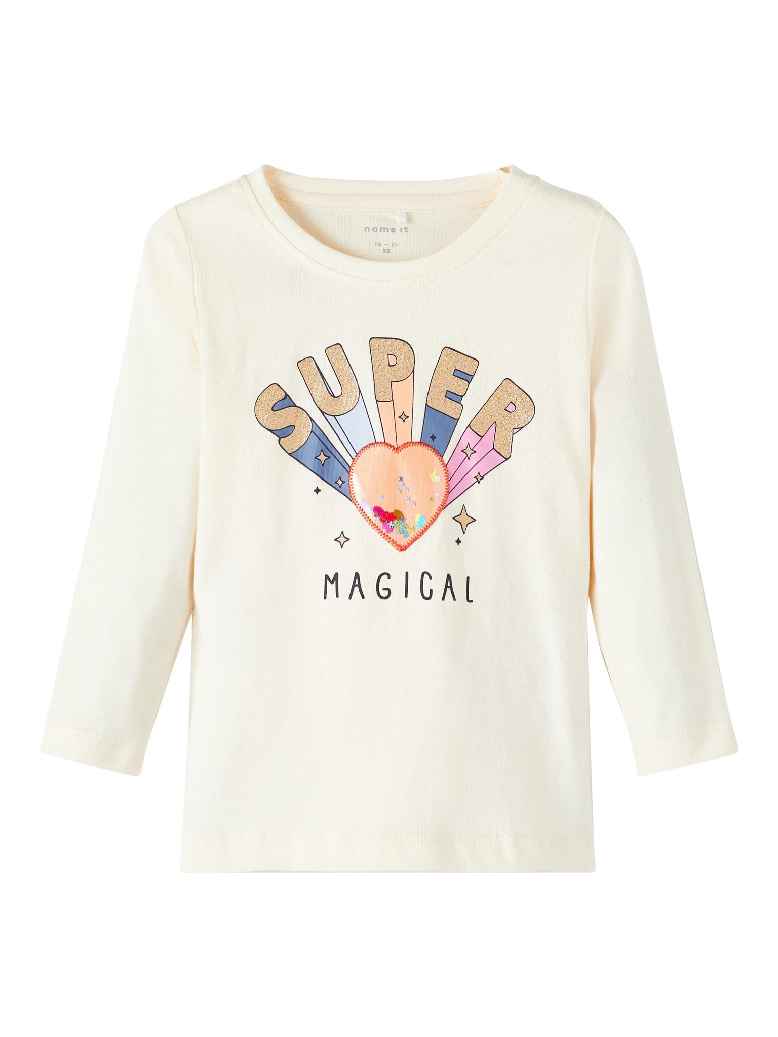 Girls Mini Super Long Sleeve Top