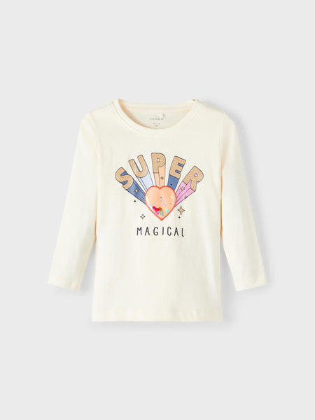 Girls Mini Super Long Sleeve Top