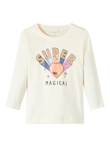 Girls Mini Super Long Sleeve Top