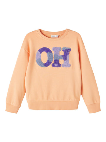 Girls OH Embossed Sweatshirt