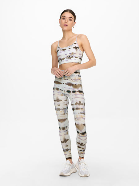 Only Tie Dye High Waist Sports Leggings