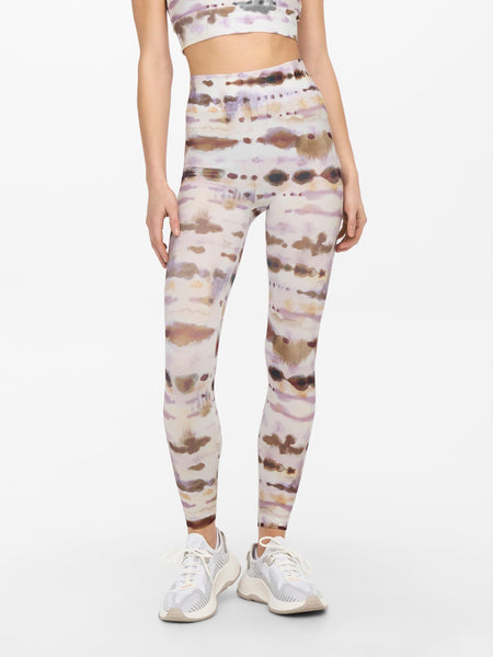 Only Tie Dye High Waist Sports Leggings