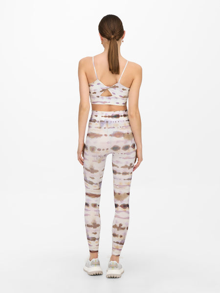 Only Tie Dye High Waist Sports Leggings
