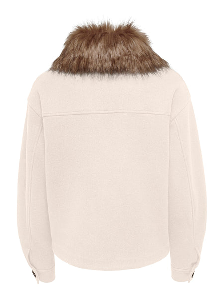 Only Emma Short Fur Collar Jacket