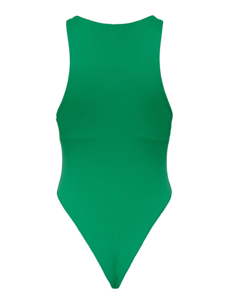 Only Green Sleeveless Bodysuit