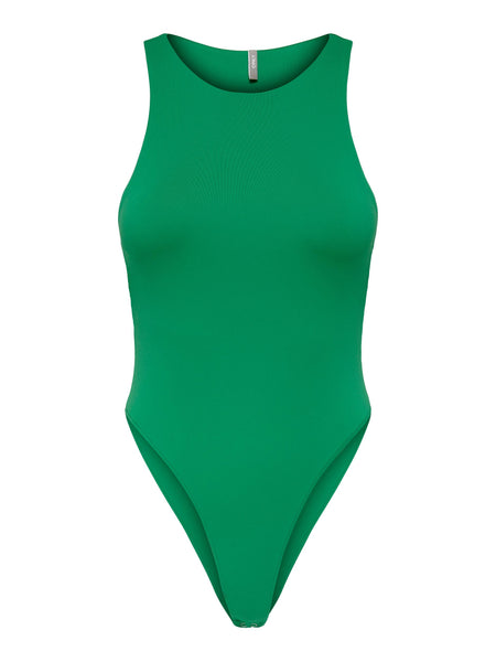 Only Green Sleeveless Bodysuit