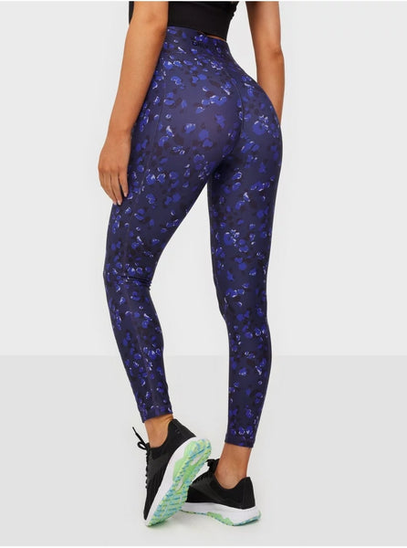 Only Play Leopard Print Training Sports Leggings