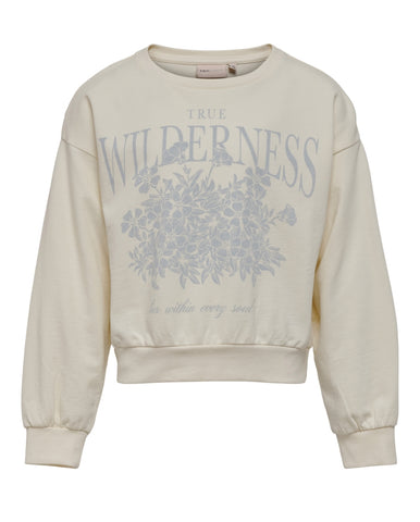 Girls Only True Wilderness Flower Sweatshirt