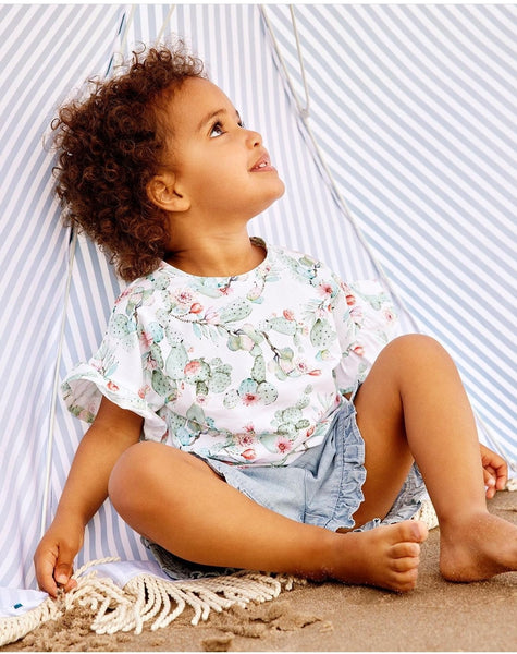 Girls Mini Havana Floral Top