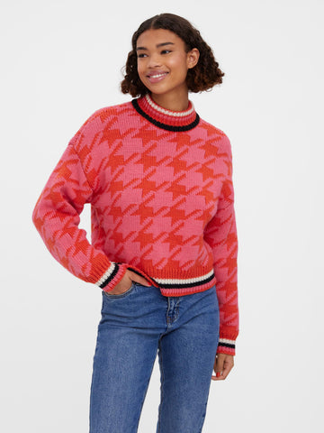 VM Hot Pink Chunky Knit Jumper