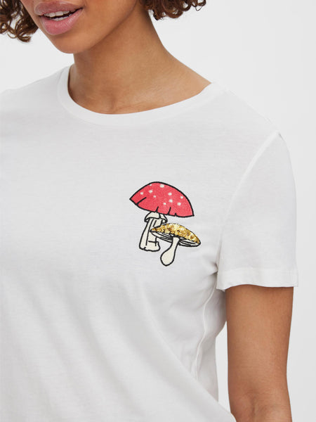 VM Mushroom Embelleshed Tshirt
